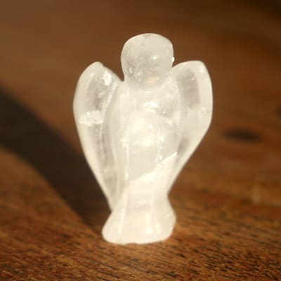 bergkristal engel 40mm