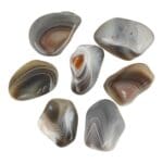 Botswana agaat trommelsteen van ongeveer 3cm