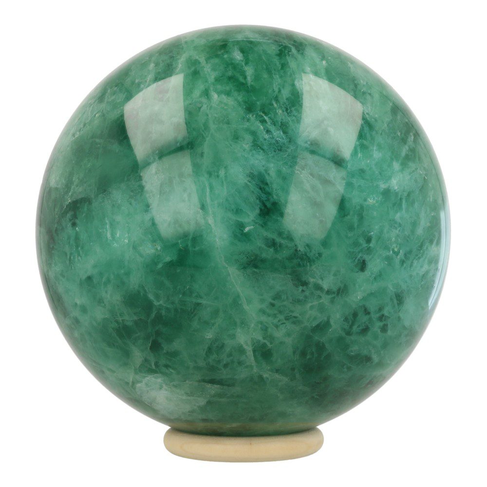 Groene fluoriet bol XL
