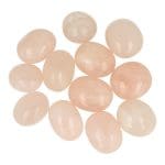 Rozenkwarts trommelsteen van 3cm
