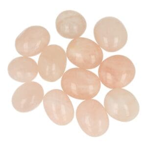 Rozenkwarts trommelsteen van 3cm