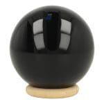 Zwarte obsidiaan bol van 5cm diameter
