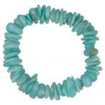 Amazoniet armband met grotere steentjes