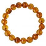 Barnsteen armband met echte kralen