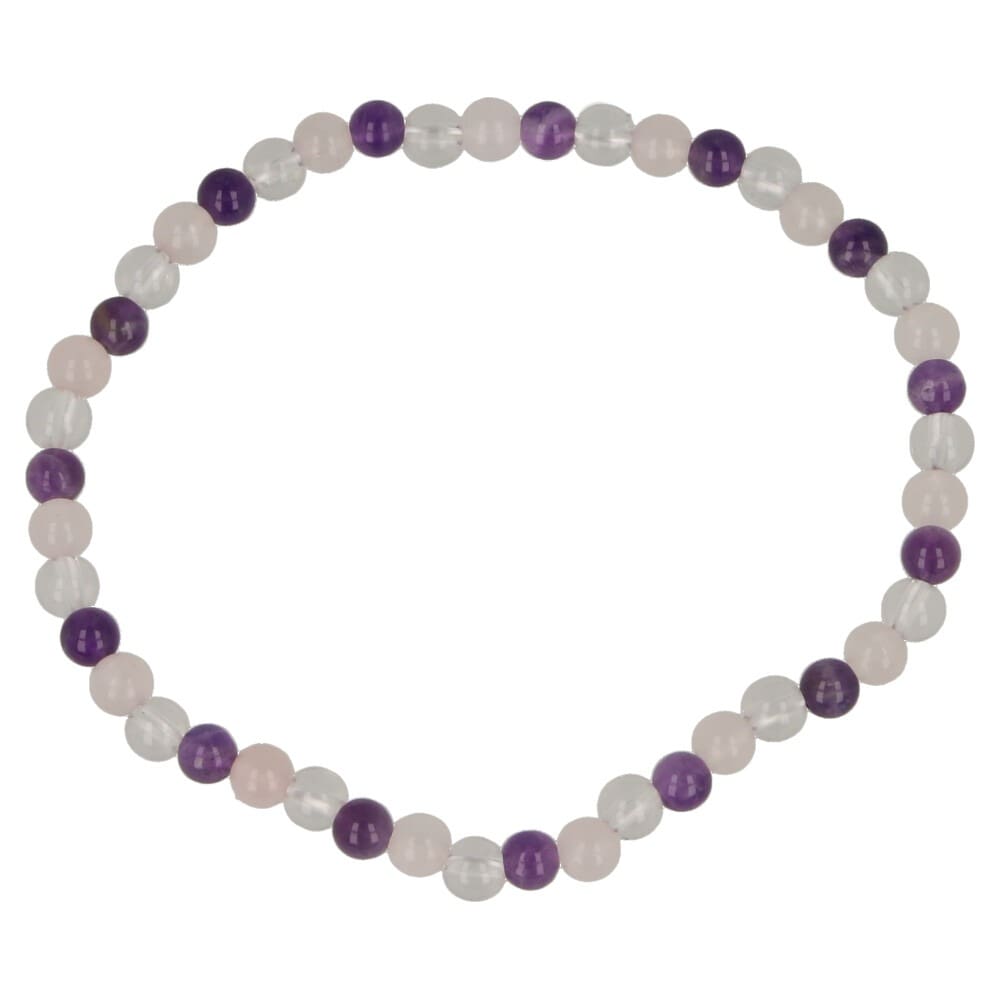 Gouden driehoek armband 4mm