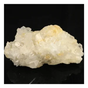 Fraai cluster bergkristal van ruim 10cm en heldere kristallen uit Brazilië