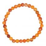 Carneool armband met 6mm kralen