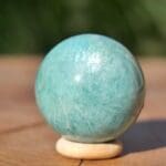 Amazoniet bol met diameter van 40mm