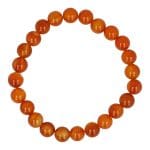 Carneool armband 8mm donker
