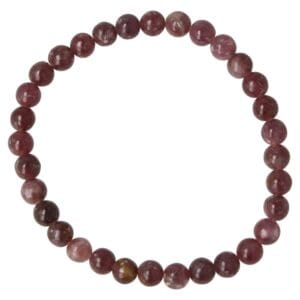 lepidoliet armband met 6mm kralen