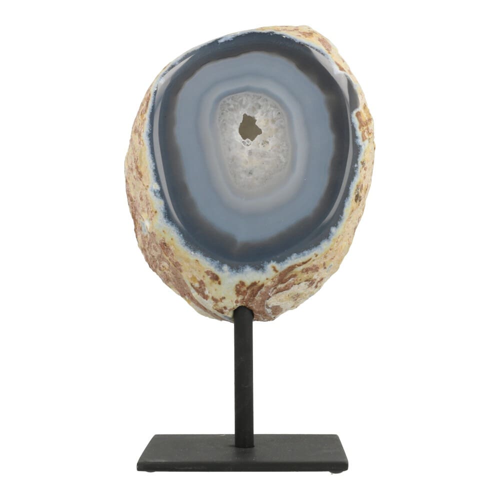 Agaat geode op standaard 'E'