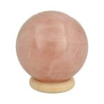 Rozenkwarts bol 30mm met ringetje