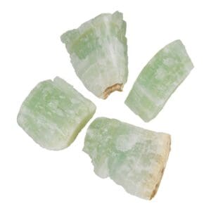 Pistache calciet ruw uit Pakistan met fris groene kleur