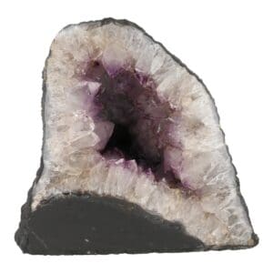 Amethist geode uit Brazilië van 14,3 kg en helder paarse kristallen