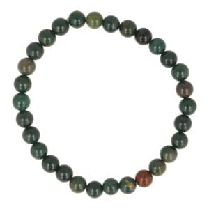 Heliotroop armband met diameter van 6mm