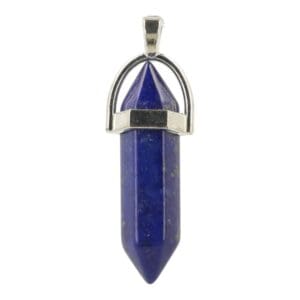 Lapis lazuli hanger in de vorm van een punt