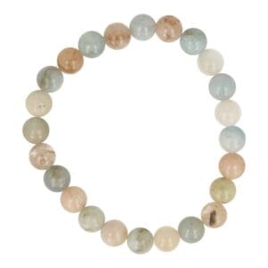 Aquamarijn armband 8mm kralen