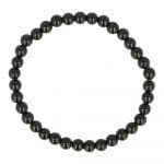 Zwarte toermalijn armband 6mm