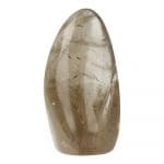 Rookkwarts gepolijst van 18cm hoog
