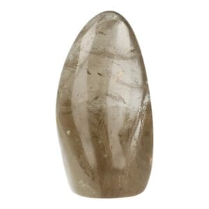 Rookkwarts gepolijst van 18cm hoog
