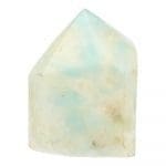 Blauwe aragoniet met smithsoniet punt