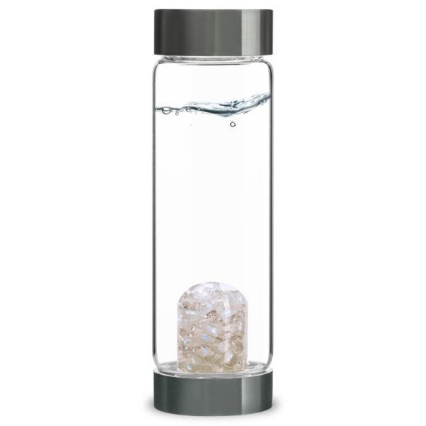Vitajuwel via luna drinkfles to go met maansteen
