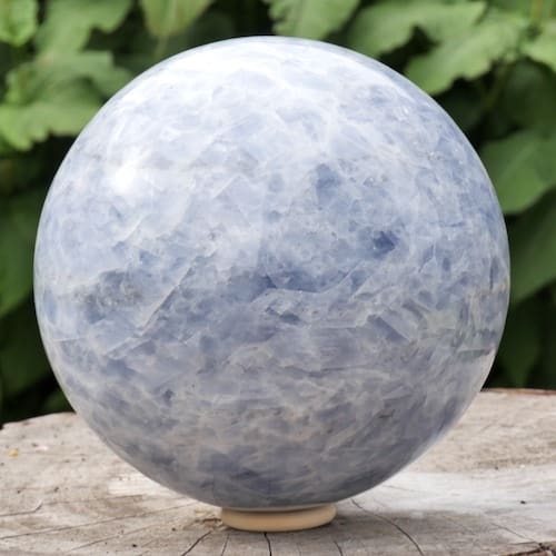 Blauwe calciet bol XXL