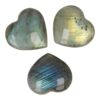 Labradoriet hart van 3,5cm breed