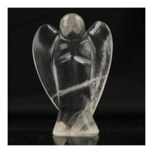 Bergkristal engel van 10cm hoog