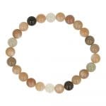 Maansteen herenarmband 8mm 19cm