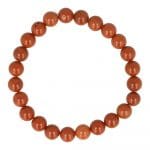 Rode jaspis herenarmband