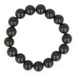Shungiet armband met 12mm kralen