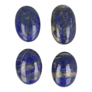 Fraaie helder blauwe lapis lazuli knuffelsteen groot
