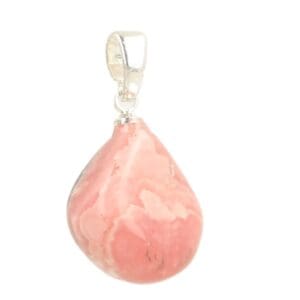 Rhodochrosiet hanger met oogje in A-kwaliteit