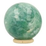 Groene fluoriet bol van 7cm