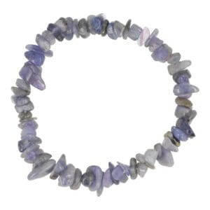 Mooi tanzaniet armband split van 18cm lengte