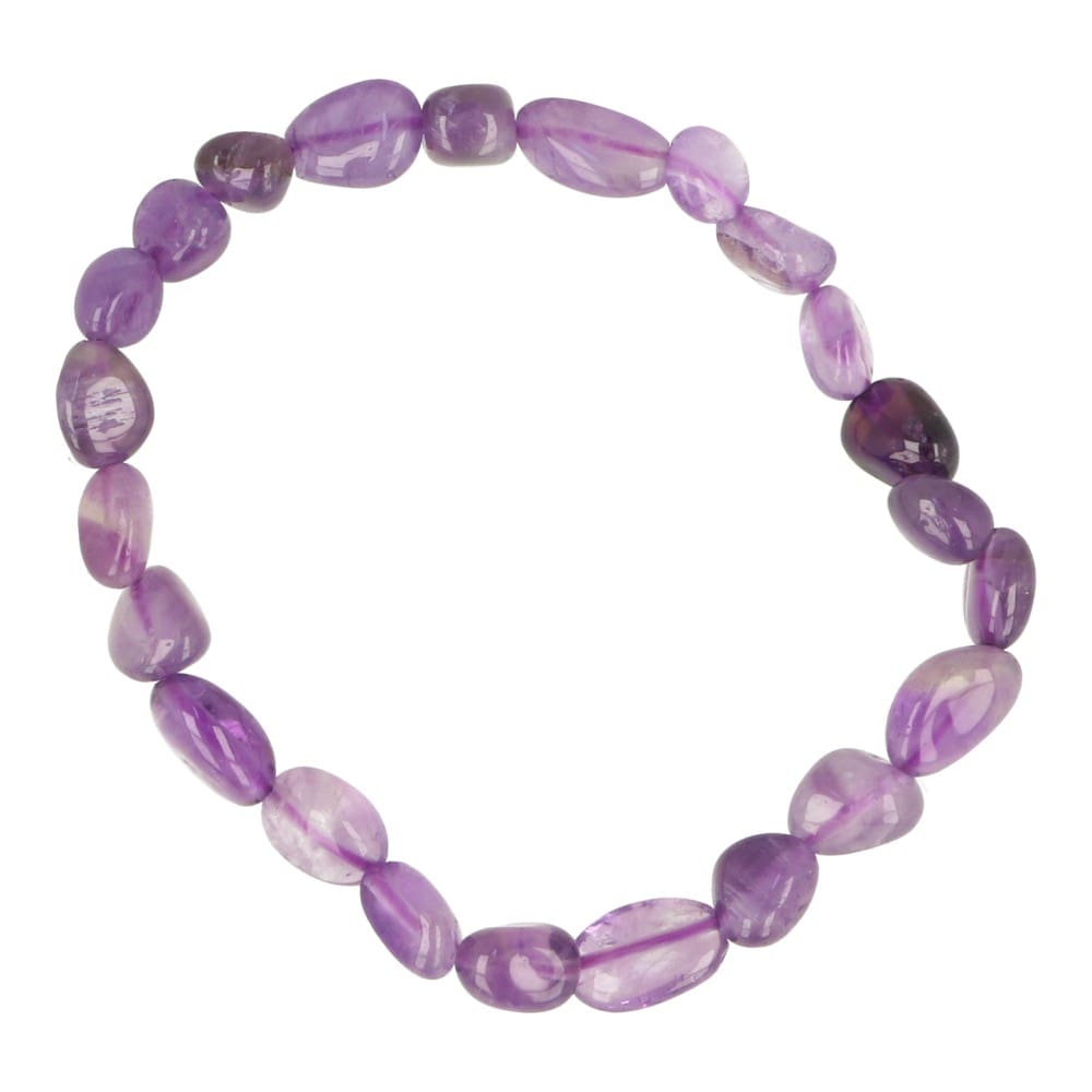 Amethist armband split plat