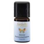 Essentiele olie van biologische citroen furocumarinearm van Farfalla. Inhoud van 5ml