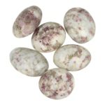 Rubelliet trommelsteen groot van 3,5-4,5cm
