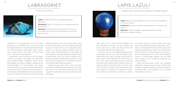 Voorbeeld binnenkant stenenbijbel