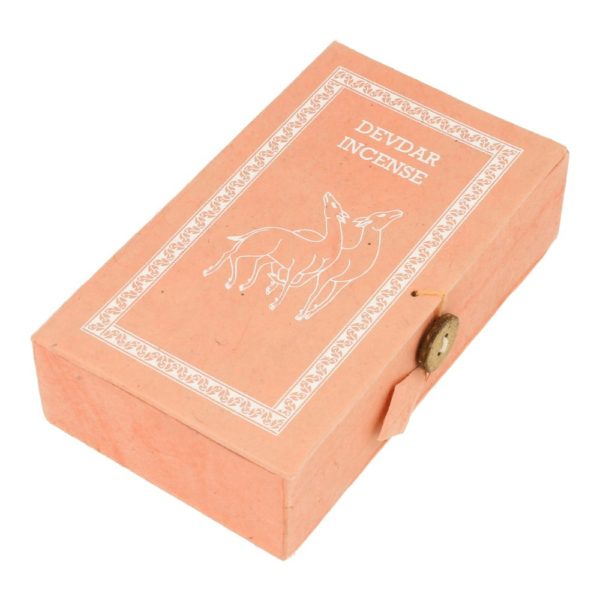 Fraaie geschenkverpakking met devdar wierook stokjes, 100% natuurzuiver
