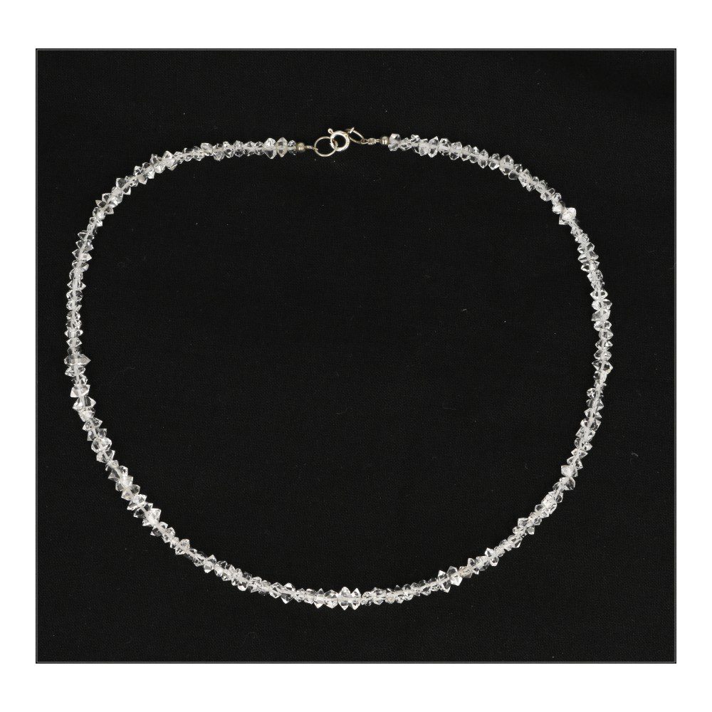 Pakistaanse Herkimer diamant ketting fijn