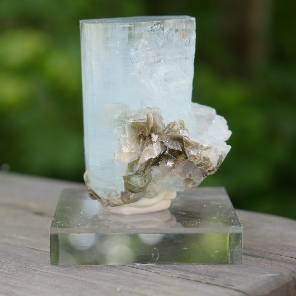 A-kwaliteit aquamarijn kristal 'nr4'