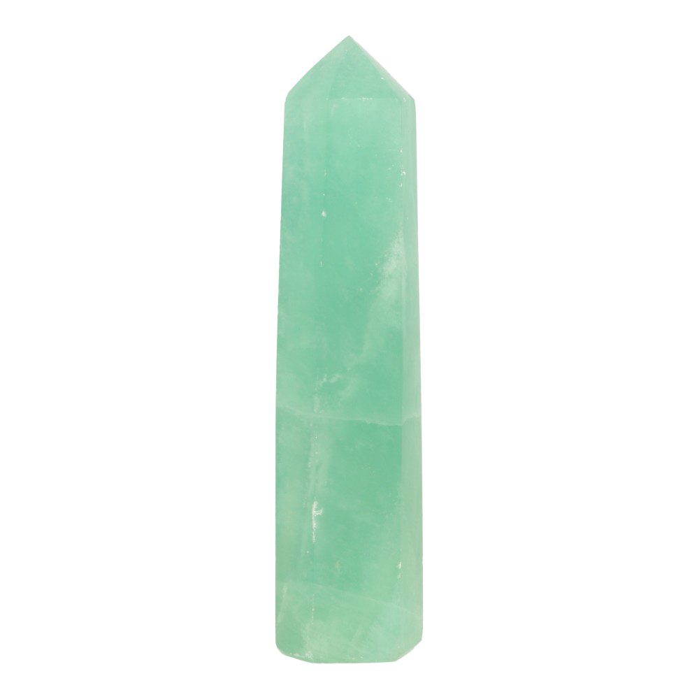 Groene fluoriet toren 10,5cm 'nr1'