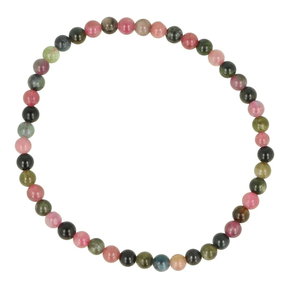 Toermalijn armband multicolor 4mm