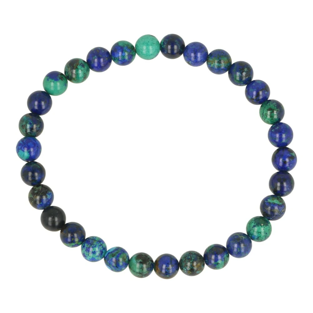 Azuriet met malachiet armband 6mm