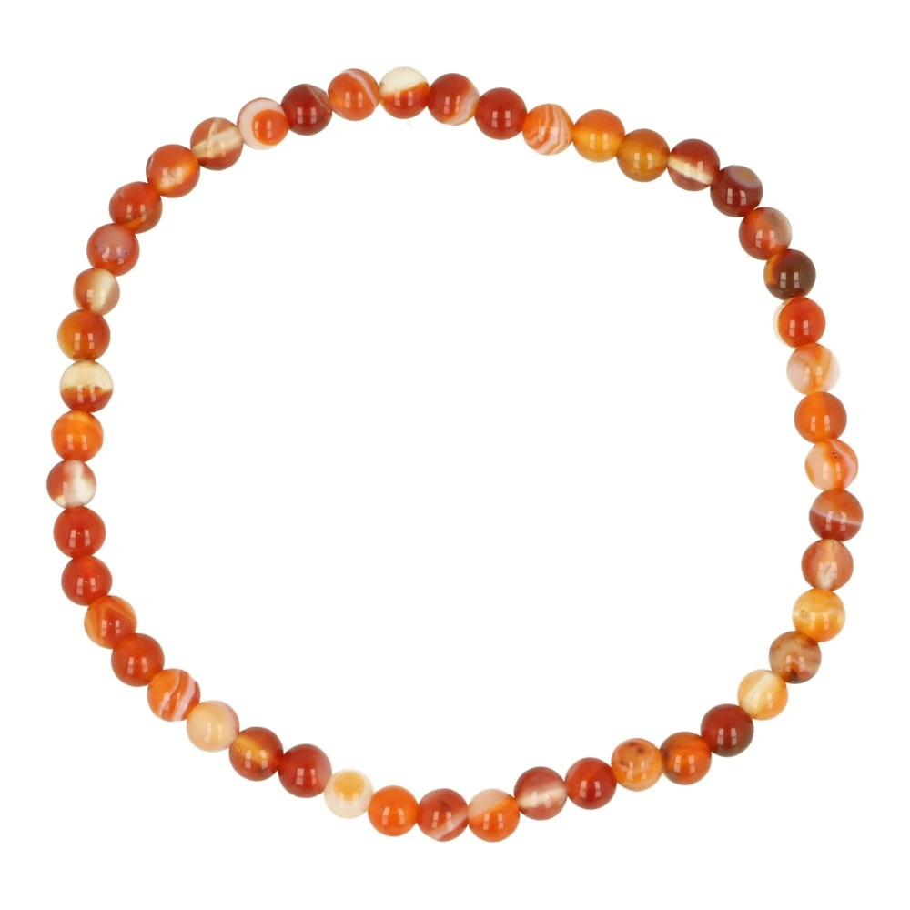 Carneool armband 4mm kralen