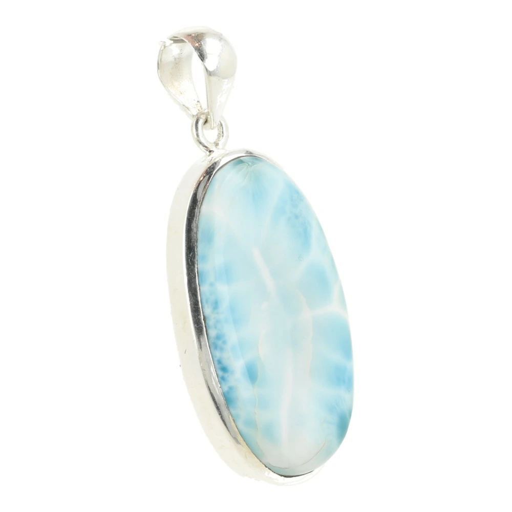 Larimar hanger in zilver nr9