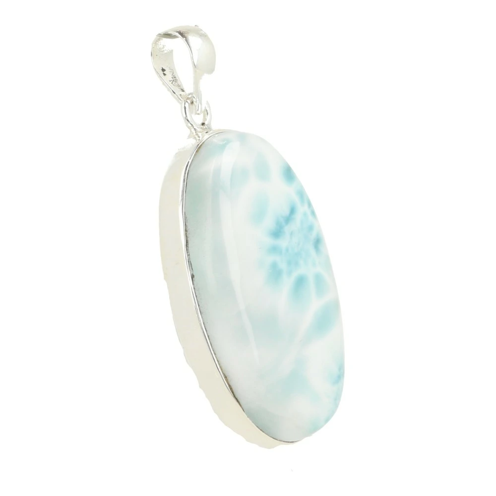 Larimar hanger in zilver nr4