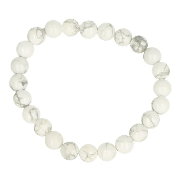 Magnesiet armband met kralen van 8mm
